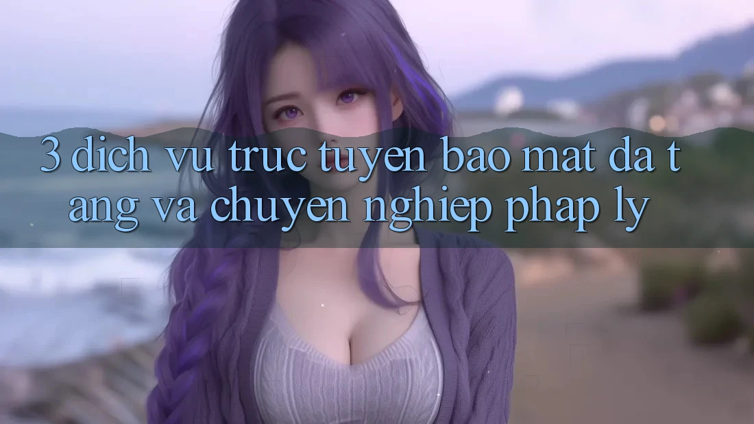 3. Dịch vụ trực tuyến Bảo Mật Đa Tầng Và Chuyên nghiệp Pháp Lý 3. Dịch vụ trực tuyến Bảo Mật Đa Tầng Và Chuyên nghiệp Pháp Lý