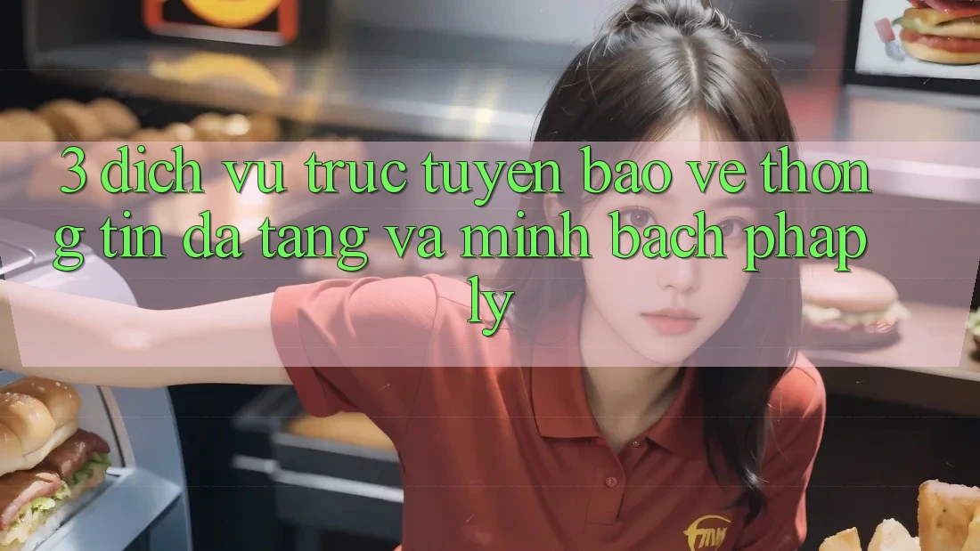 3. Dịch vụ trực tuyến Bảo vệ thông tin Đa Tầng Và Minh Bạch Pháp Lý