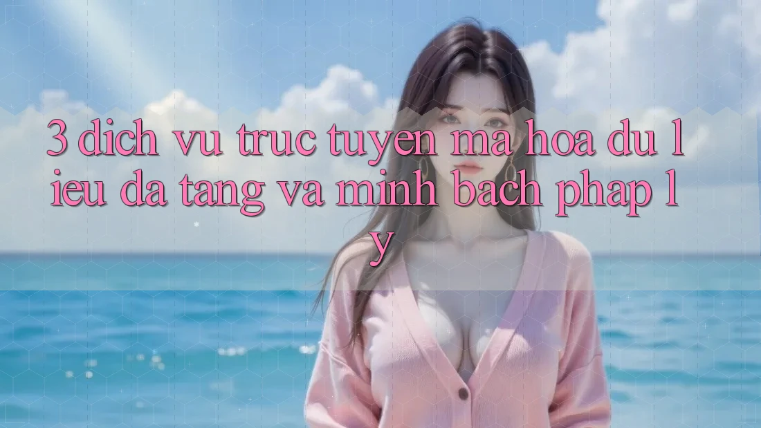 3. Dịch vụ trực tuyến Mã hóa dữ liệu Đa Tầng Và Minh Bạch Pháp Lý 3. Dịch vụ trực tuyến Mã hóa dữ liệu Đa Tầng Và Minh Bạch Pháp Lý
