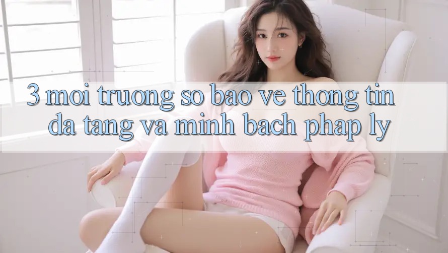 3. Môi trường số Bảo vệ thông tin Đa Tầng Và Minh Bạch Pháp Lý 3. Môi trường số Bảo vệ thông tin Đa Tầng Và Minh Bạch Pháp Lý