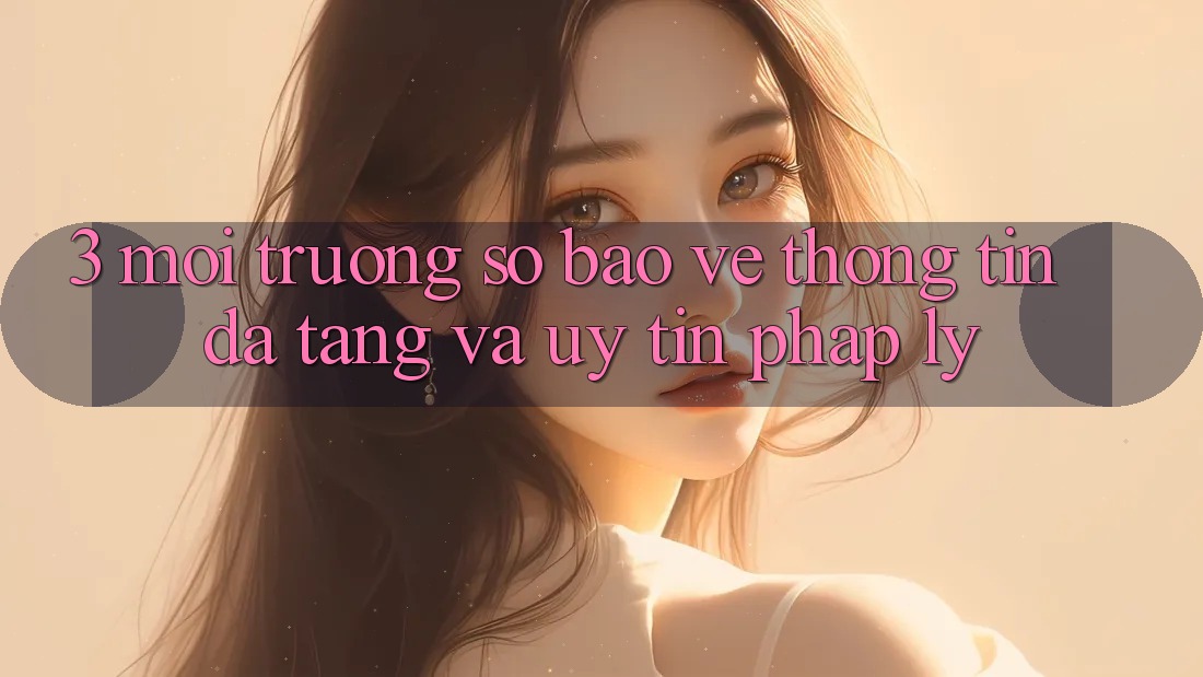 3. Môi trường số Bảo vệ thông tin Đa Tầng Và Uy tín Pháp Lý