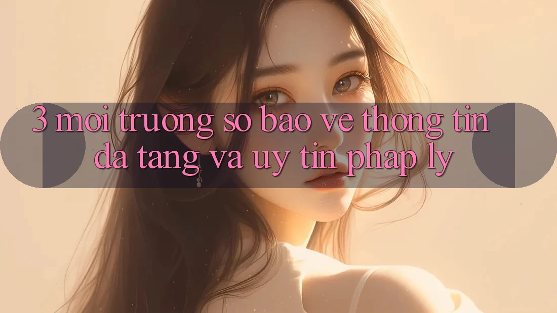 3. Môi trường số Bảo vệ thông tin Đa Tầng Và Uy tín Pháp Lý