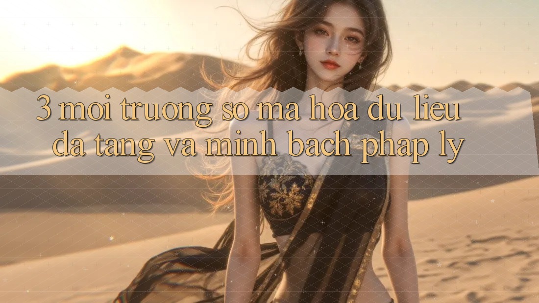 3. Môi trường số Mã hóa dữ liệu Đa Tầng Và Minh Bạch Pháp Lý