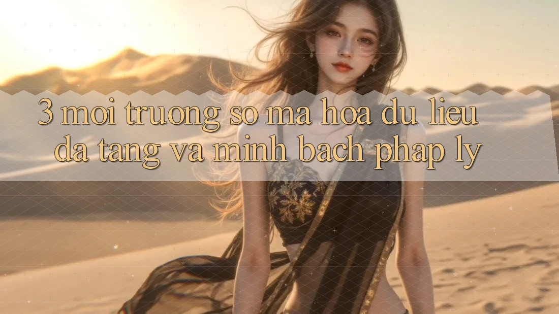 3. Môi trường số Mã hóa dữ liệu Đa Tầng Và Minh Bạch Pháp Lý