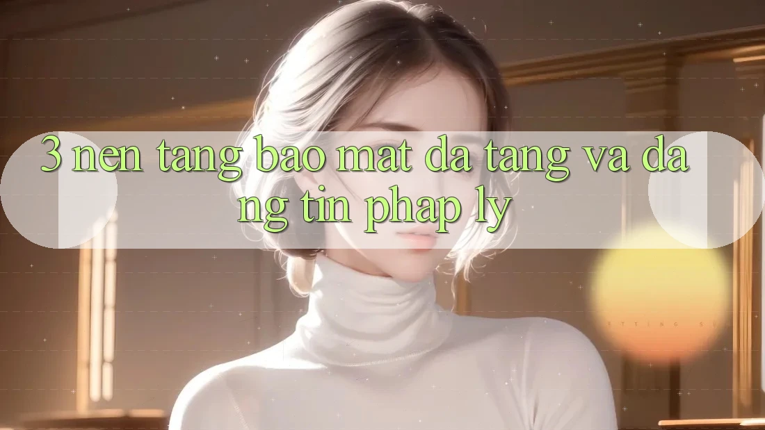 3. Nền tảng Bảo Mật Đa Tầng Và Đáng tin Pháp Lý 3. Nền tảng Bảo Mật Đa Tầng Và Đáng tin Pháp Lý