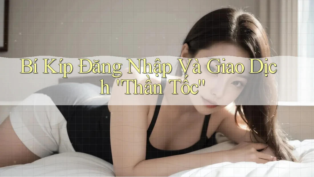 Bí Kíp Đăng Nhập Và Giao Dịch “Thần Tốc”
