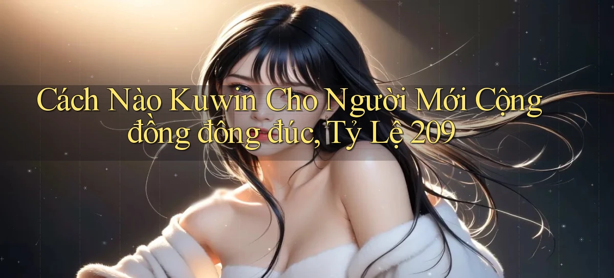 Cách nào kuwin cho người mới cộng đồng đông đúc, tỷ lệ 209
