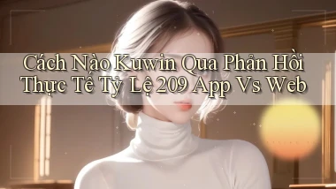 Cách nào Kuwin qua phản hồi thực tế   tỷ lệ 209 app vs web