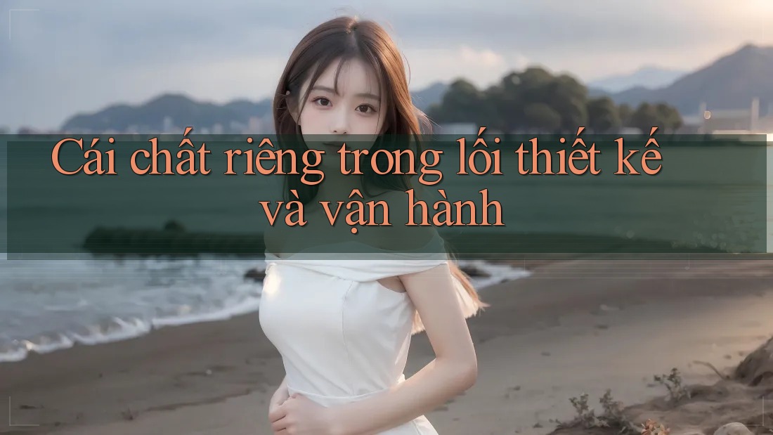 Cái chất riêng trong lối thiết kế và vận hành