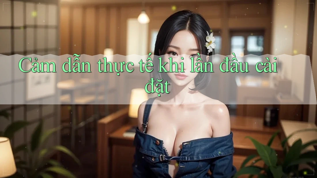 Cảm dẫn thực tế khi lần đầu cài đặt Cảm dẫn thực tế khi lần đầu cài đặt