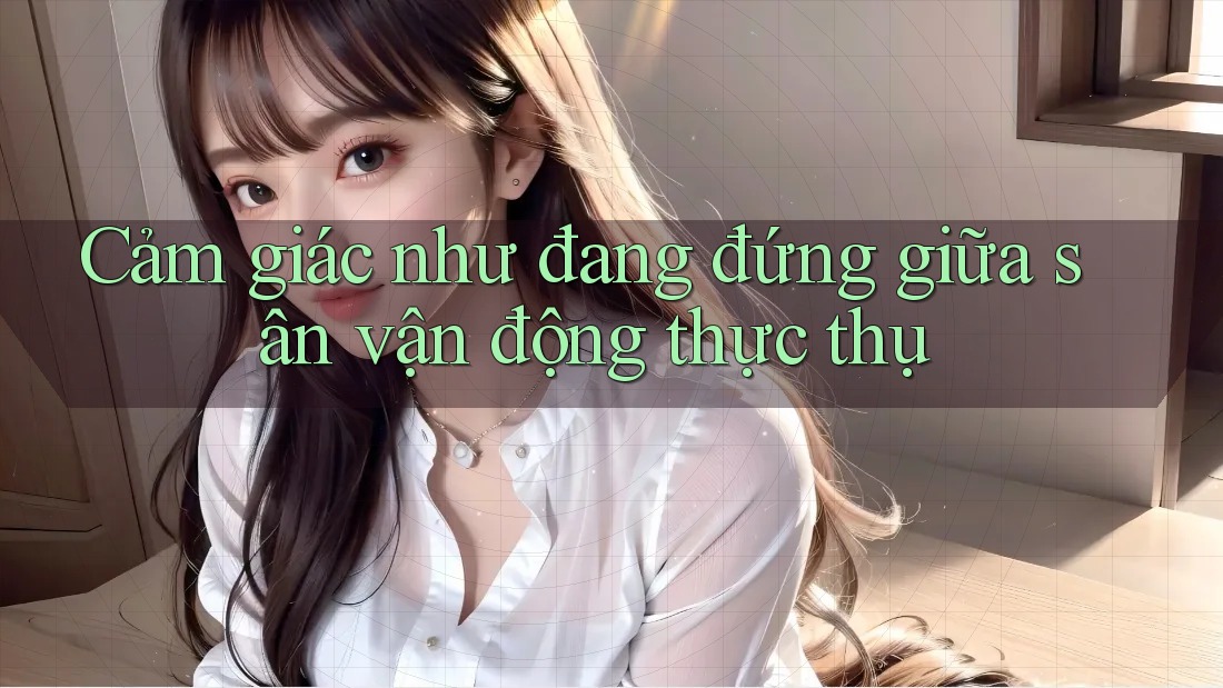 Cảm giác như đang đứng giữa sân vận động thực thụ