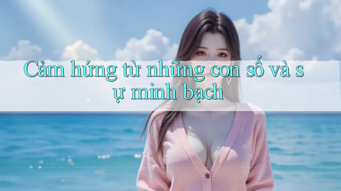 Cảm hứng từ những con số và sự minh bạch Cảm hứng từ những con số và sự minh bạch