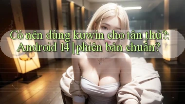 Có nên dùng kuwin cho tân thủ Android 14 phiên bản chuẩn