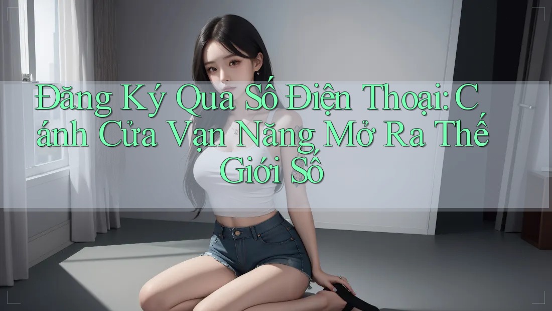 Đăng Ký Qua Số Điện Thoại: Cánh Cửa Vạn Năng Mở Ra Thế Giới Số