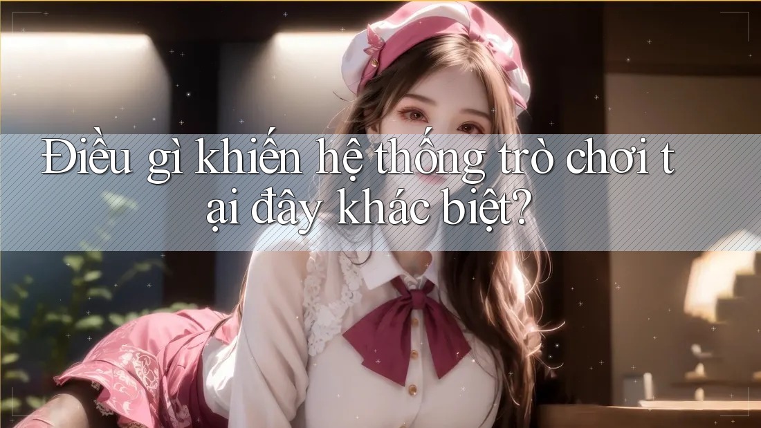 Điều gì khiến hệ thống trò chơi tại đây khác biệt? Điều gì khiến hệ thống trò chơi tại đây khác biệt?