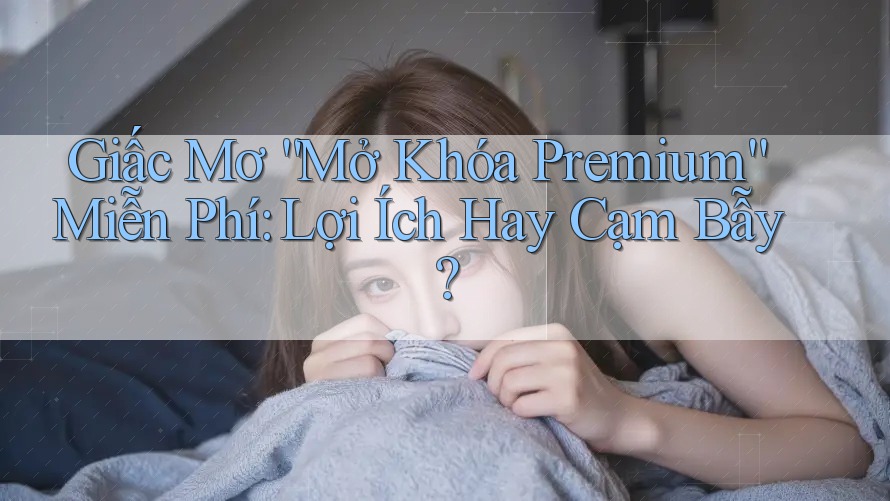 Giấc Mơ “Mở Khóa Premium” Miễn Phí: Lợi Ích Hay Cạm Bẫy?