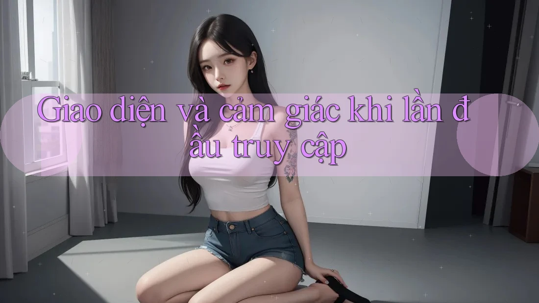 Giao diện và cảm giác khi lần đầu truy cập