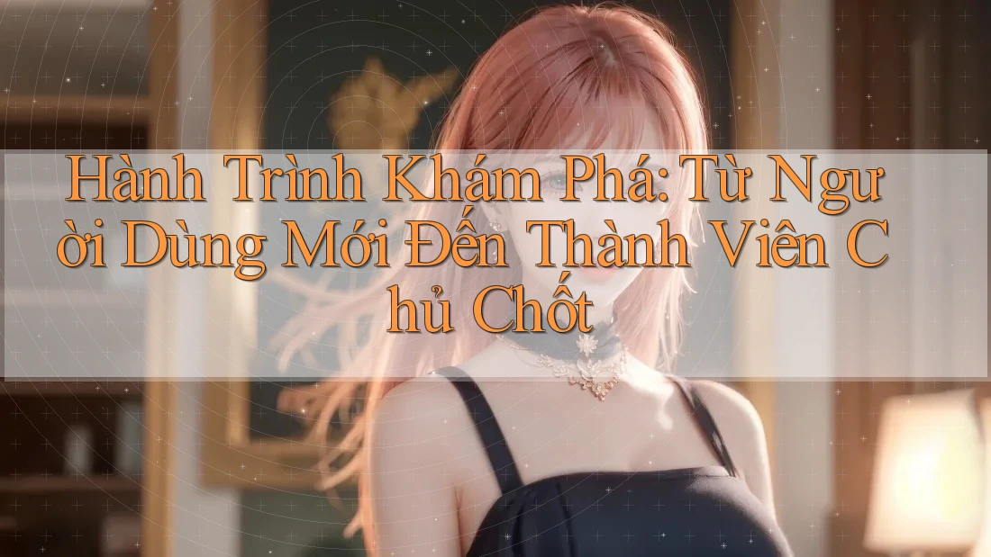 Hành Trình Khám Phá: Từ Người Dùng Mới Đến Thành Viên Chủ Chốt
