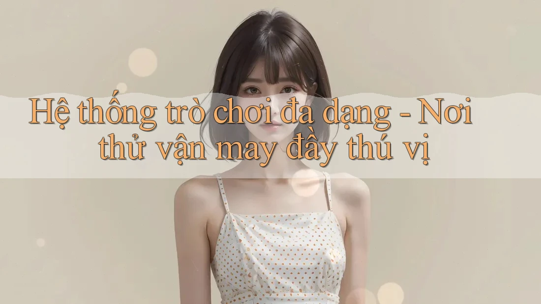Hệ thống trò chơi đa dạng - Nơi thử vận may đầy thú vị