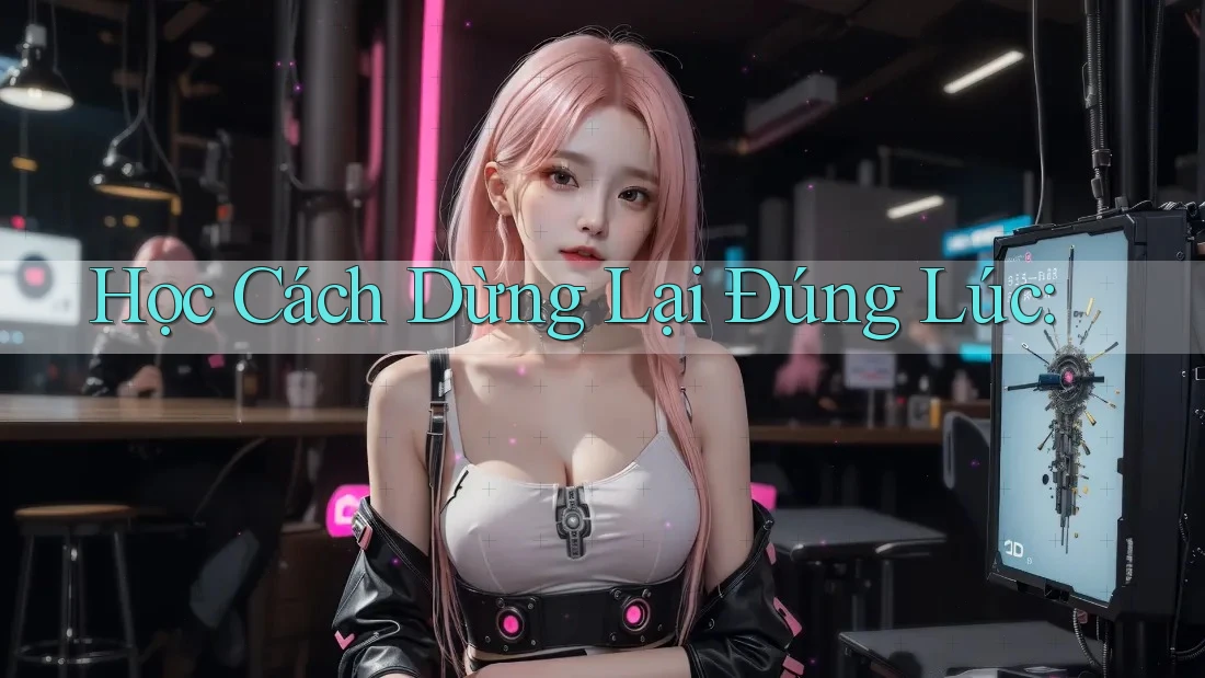 Học Cách Dừng Lại Đúng Lúc: