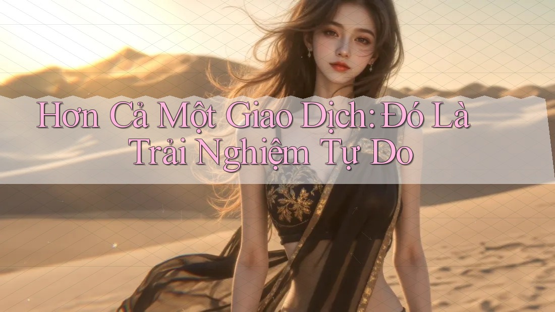 Hơn Cả Một Giao Dịch: Đó Là Trải Nghiệm Tự Do