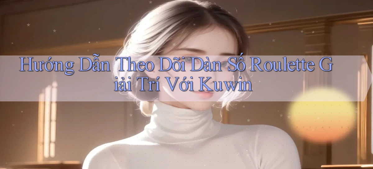 hướng dẫn theo dõi dàn số roulette giải trí với kuwin