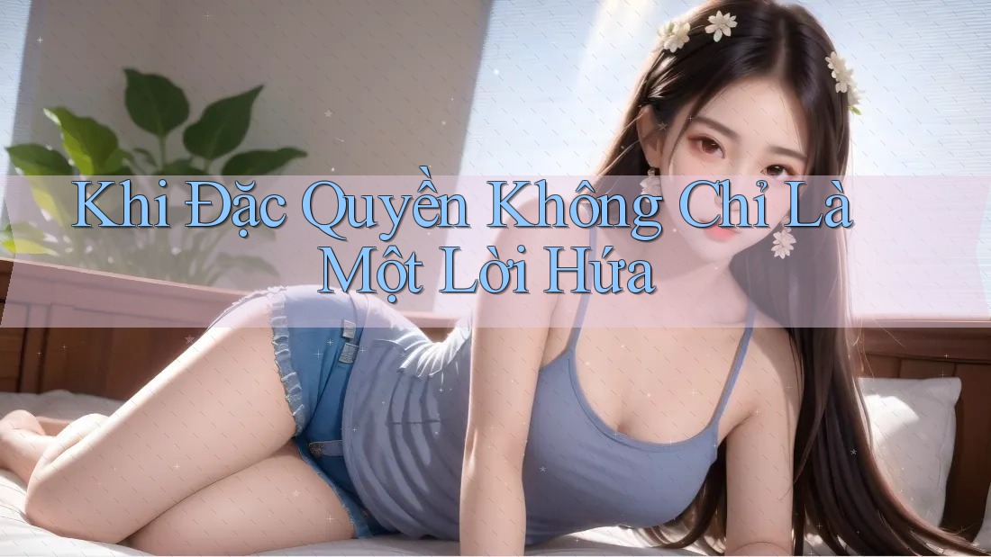 Khi Đặc Quyền Không Chỉ Là Một Lời Hứa Khi Đặc Quyền Không Chỉ Là Một Lời Hứa