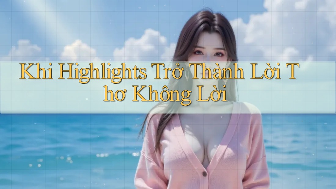 Khi Highlights Trở Thành Lời Thơ Không Lời