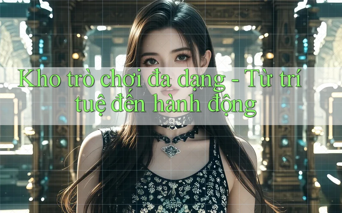 Kho trò chơi đa dạng, từ trí tuệ đến hành động Kho trò chơi đa dạng, từ trí tuệ đến hành động