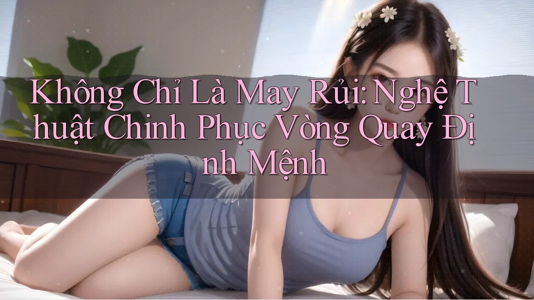 Không Chỉ Là May Rủi: Nghệ Thuật Chinh Phục Vòng Quay Định Mệnh