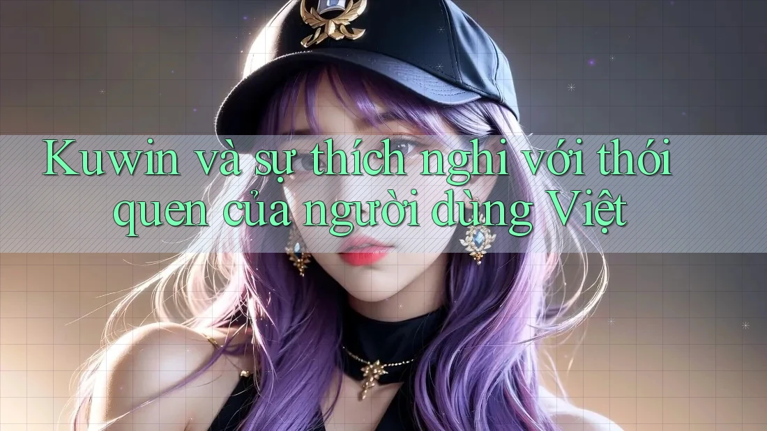 Kuwin và sự thích nghi với thói quen của người dùng Việt
