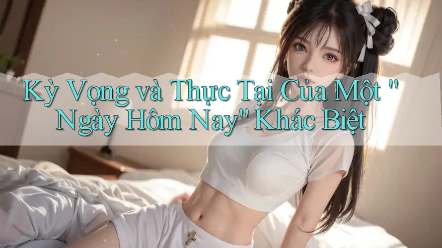Kỳ Vọng và Thực Tại Của Một “Ngày Hôm Nay” Khác Biệt Kỳ Vọng và Thực Tại Của Một “Ngày Hôm Nay” Khác Biệt