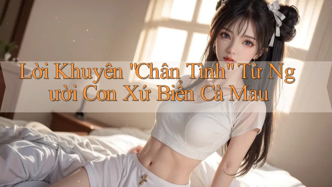 Lời Khuyên “Chân Tình” Từ Người Con Xứ Biển Cà Mau