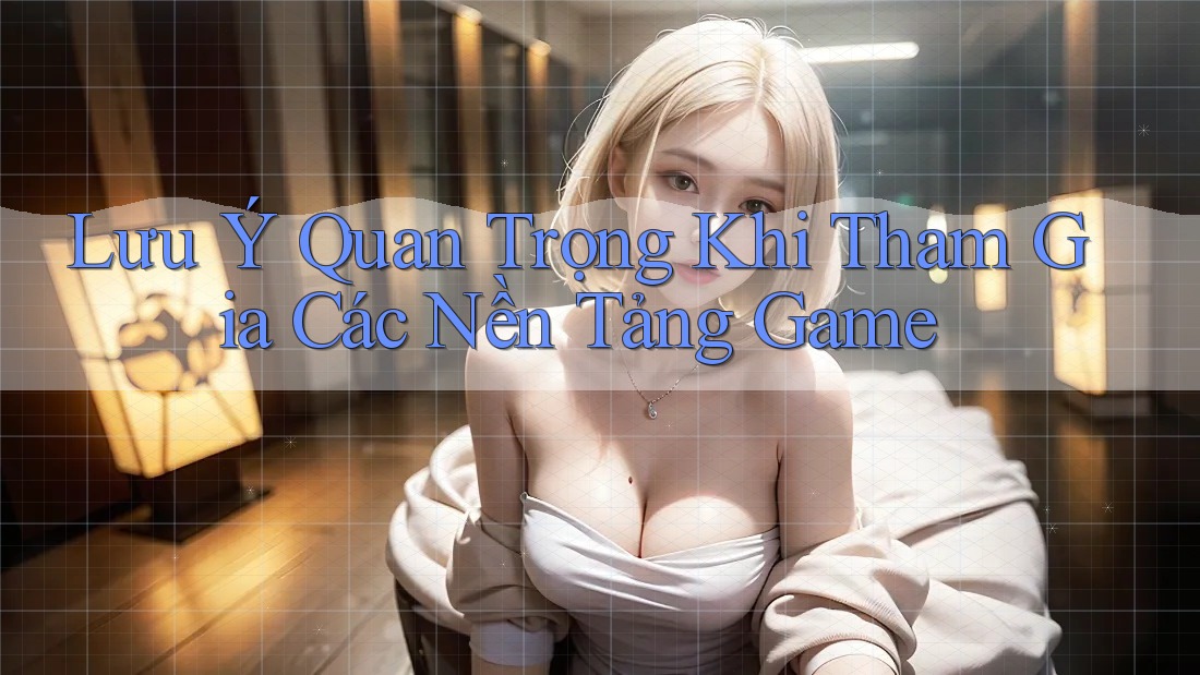 Lưu Ý Quan Trọng Khi Tham Gia Các Nền Tảng Game