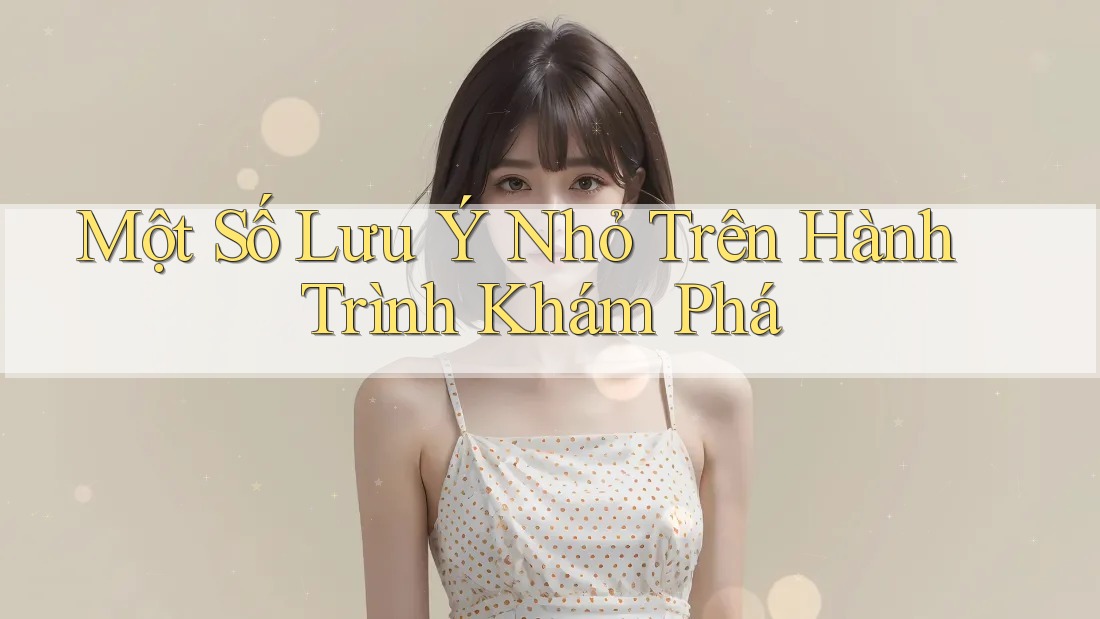 Một Số Lưu Ý Nhỏ Trên Hành Trình Khám Phá Một Số Lưu Ý Nhỏ Trên Hành Trình Khám Phá