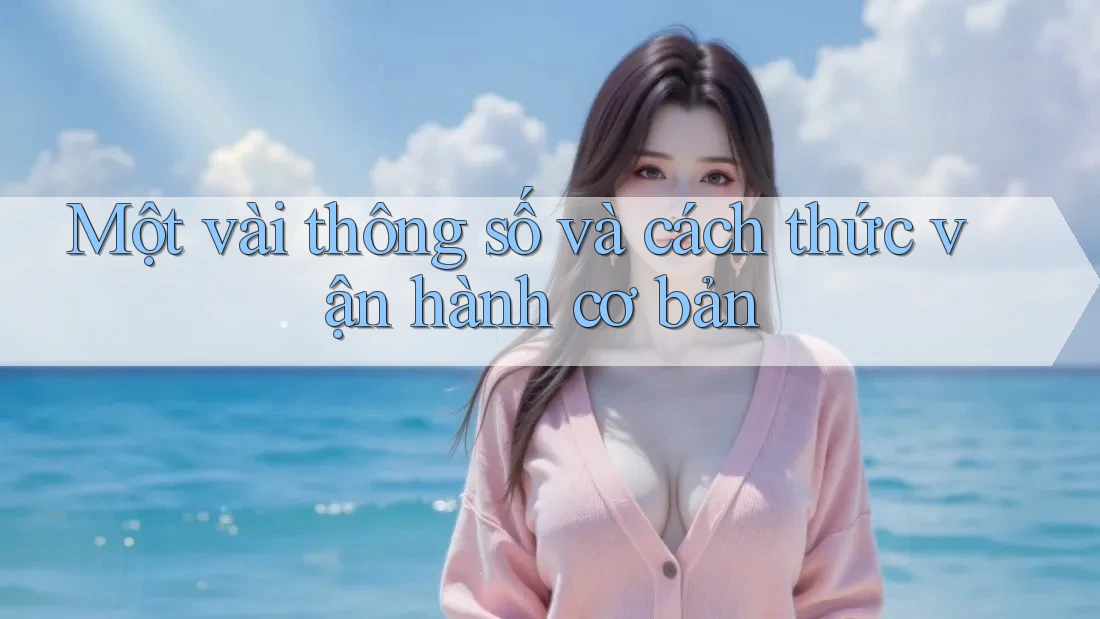 Một vài thông số và cách thức vận hành cơ bản Một vài thông số và cách thức vận hành cơ bản