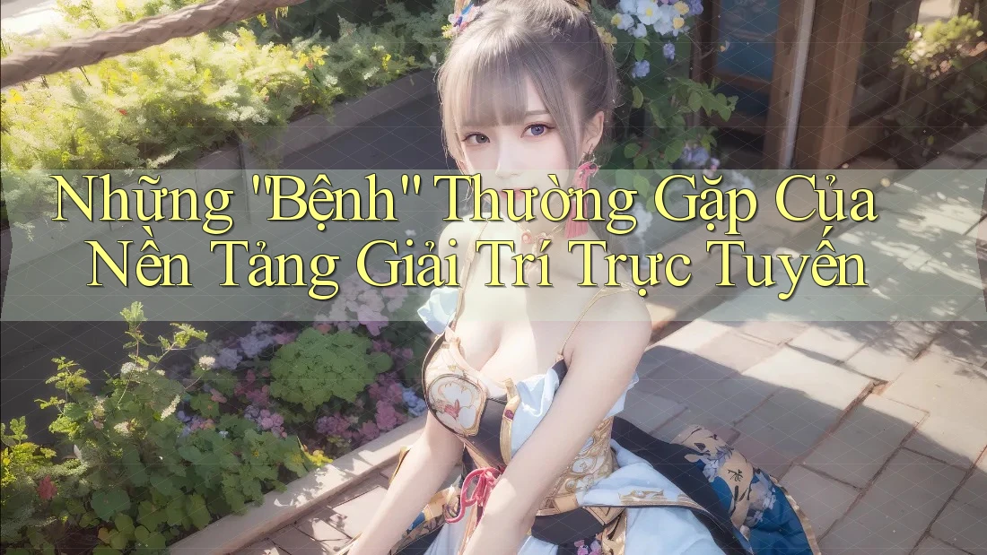 Những “Bệnh” Thường Gặp Của Nền Tảng Giải Trí Trực Tuyến
