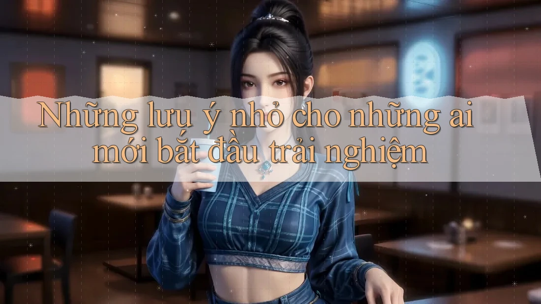Những lưu ý nhỏ cho những ai mới bắt đầu trải nghiệm