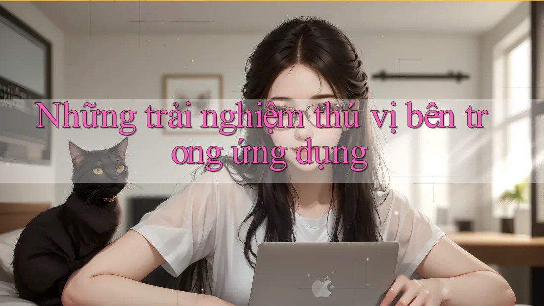 Những trải nghiệm thú vị bên trong ứng dụng