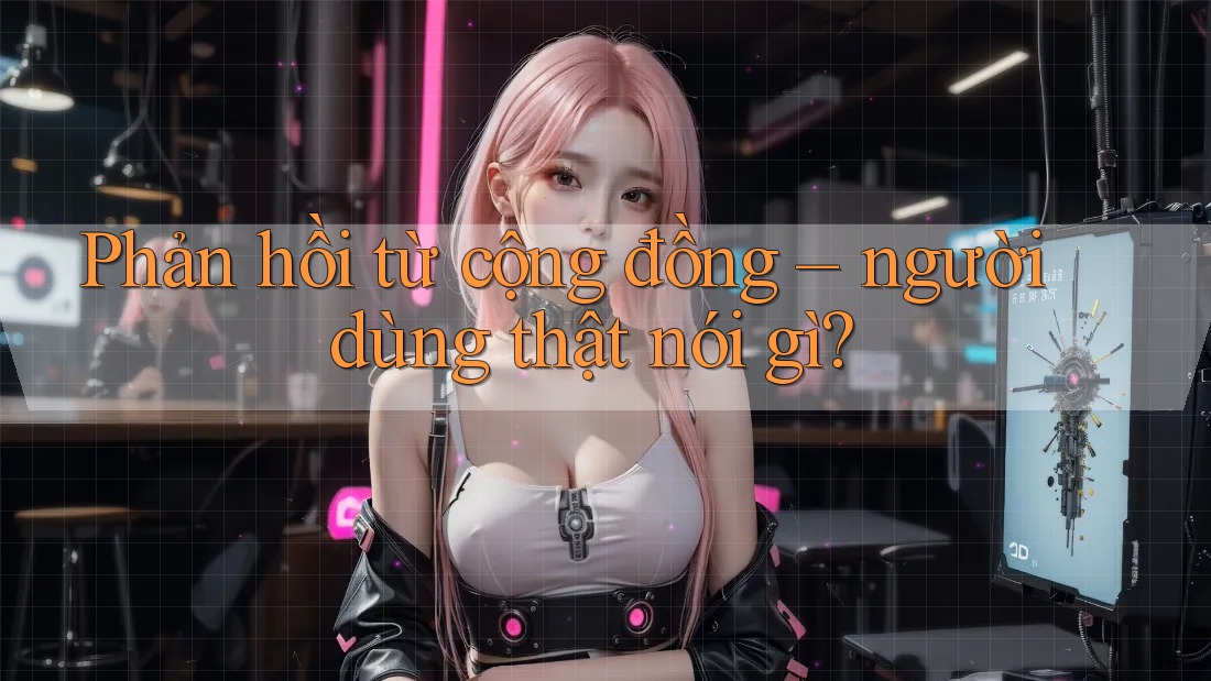 Phản hồi từ cộng đồng – người dùng thật nói gì?