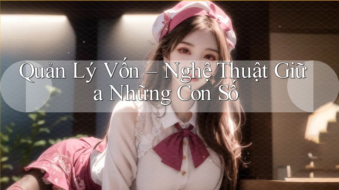 Quản Lý Vốn – Nghệ Thuật Giữa Những Con Số