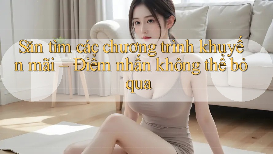 Săn tìm các chương trình khuyến mãi – Điểm nhấn không thể bỏ qua Săn tìm các chương trình khuyến mãi – Điểm nhấn không thể bỏ qua