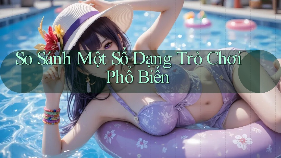 So Sánh Một Số Dạng Trò Chơi Phổ Biến So Sánh Một Số Dạng Trò Chơi Phổ Biến