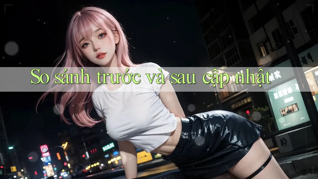So sánh trước và sau cập nhật