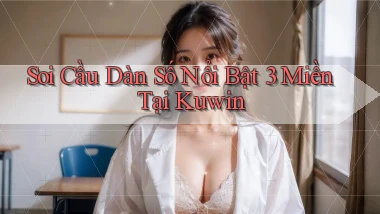 soi cầu dàn số nổi bật 3 miền tại kuwin