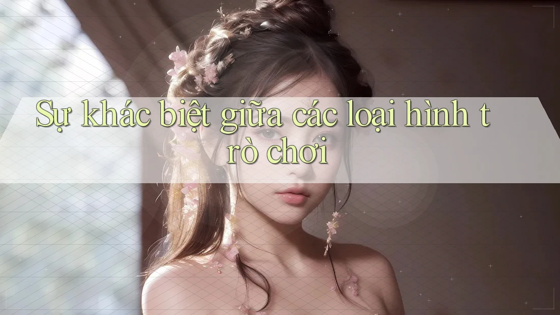 Sự khác biệt giữa các loại hình trò chơi Sự khác biệt giữa các loại hình trò chơi