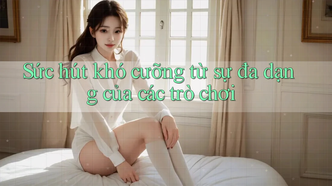 Sức hút khó cưỡng từ sự đa dạng của các trò chơi Sức hút khó cưỡng từ sự đa dạng của các trò chơi