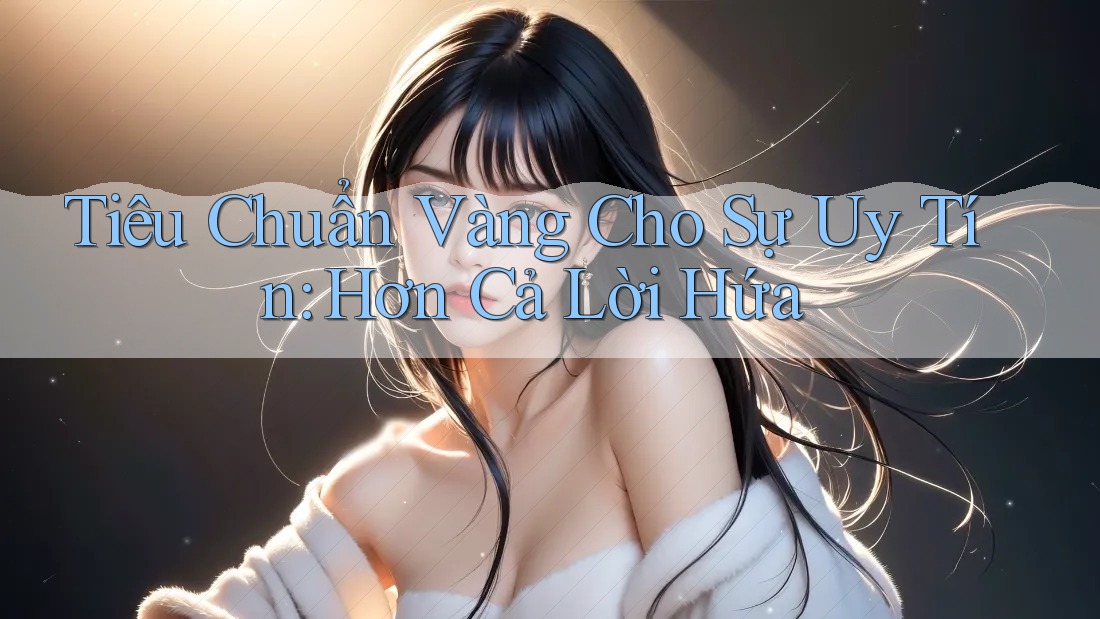 Tiêu Chuẩn Vàng Cho Sự Uy Tín: Hơn Cả Lời Hứa