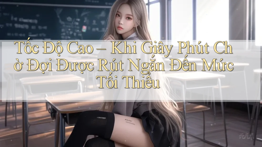 Tốc Độ Cao – Khi Giây Phút Chờ Đợi Được Rút Ngắn Đến Mức Tối Thiểu Tốc Độ Cao – Khi Giây Phút Chờ Đợi Được Rút Ngắn Đến Mức Tối Thiểu