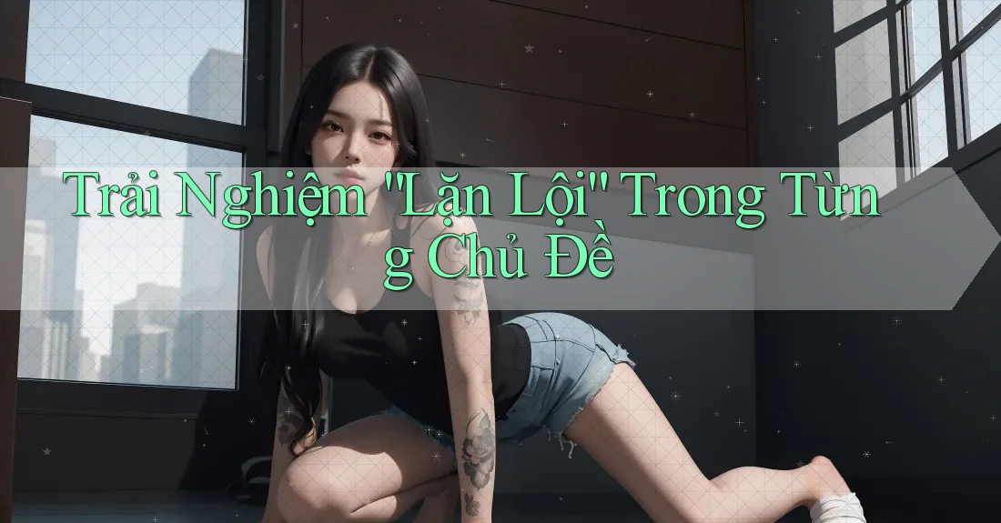 Trải Nghiệm “Lặn Lội” Trong Từng Chủ Đề Trải Nghiệm “Lặn Lội” Trong Từng Chủ Đề